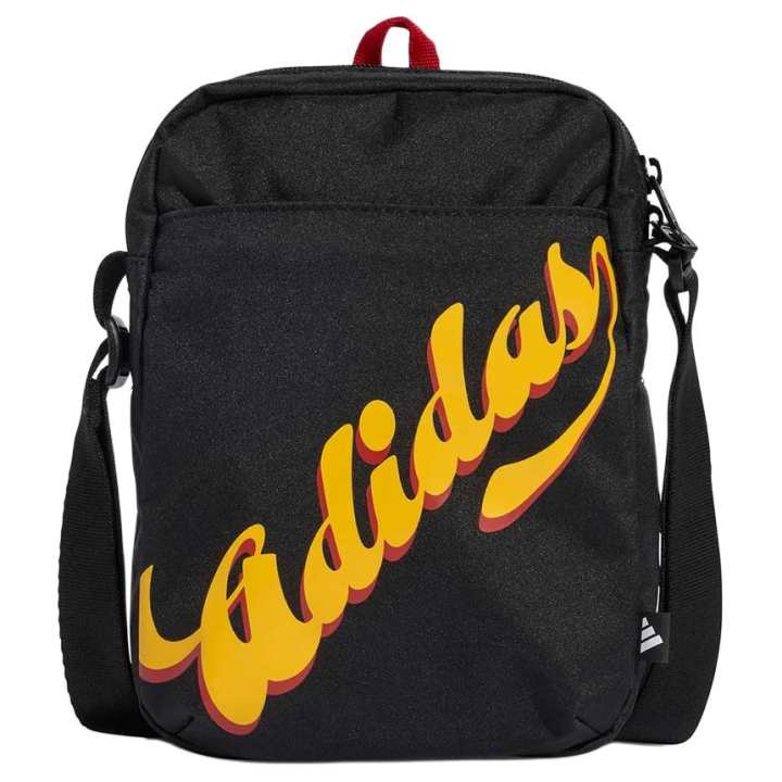 Adidas Adidas Polyester Crossbody Bags Unisex Black
