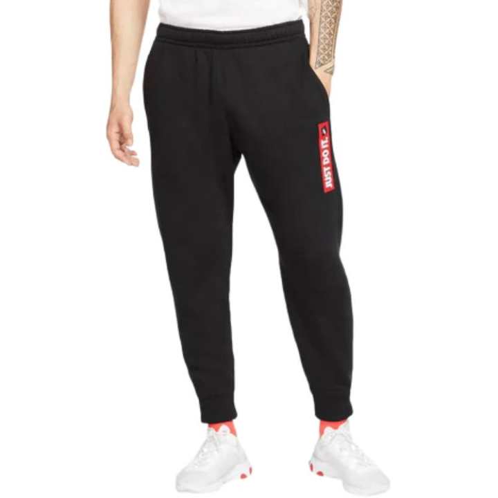 Nike Nike Knitted Sweatpants Men's Black Moderate Cuffed Pants