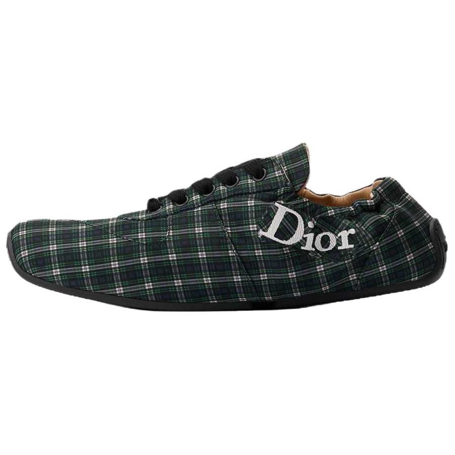 DIOR Cœur Low top Casual Shoes Women's Black Green