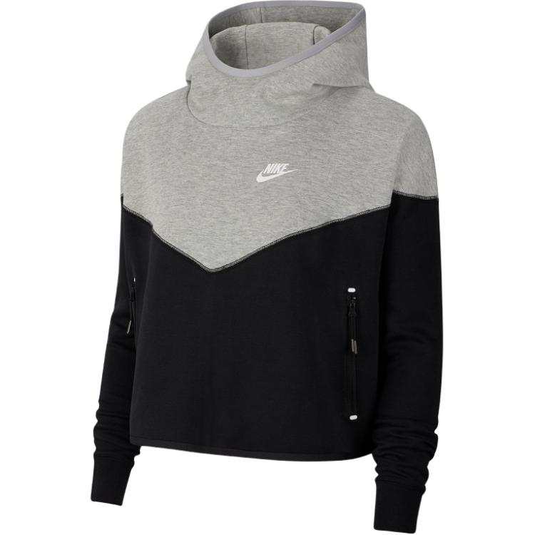 Nike Nike Sweatshirts Women's Black Hooded Non Detachable Moderate