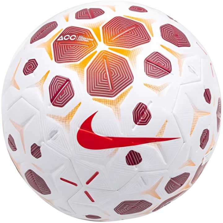 Nike Nike Size 5 Ball Seamless Thermal bonding Rubber White Red Soccer Ball Unisex