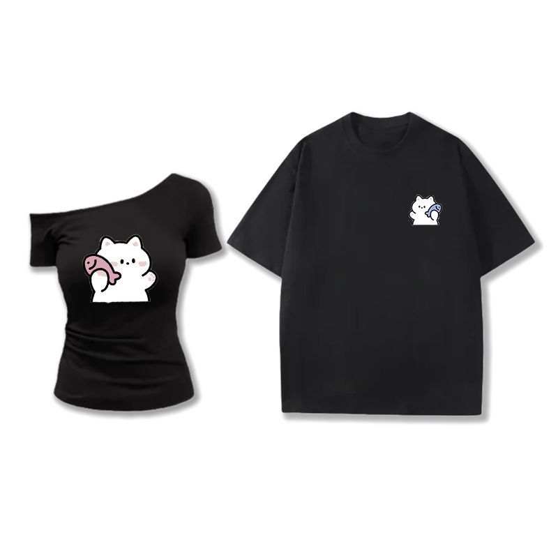 Lnga Landgre Couple Sets Unisex Crew Neck Thin