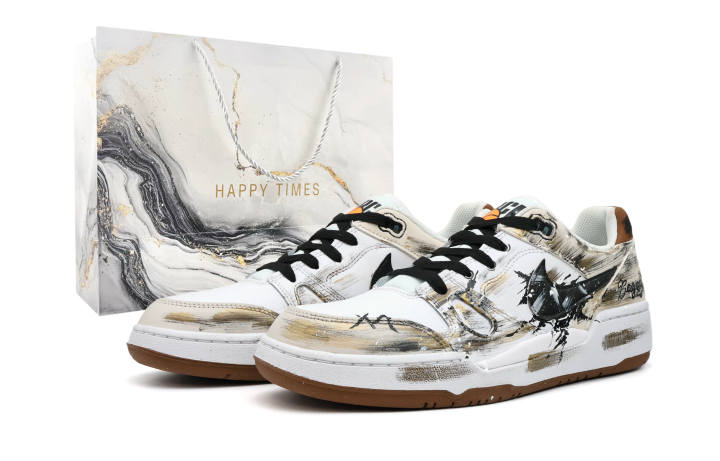 Nike Nike Full Force Slip Resistant Abrasion Resistant Low top Skateboard Shoes Unisex Gold
