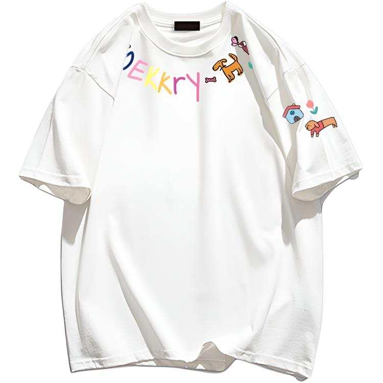 Lnga Landgre T Shirts Men's Crew Neck Moderate Straight Fit