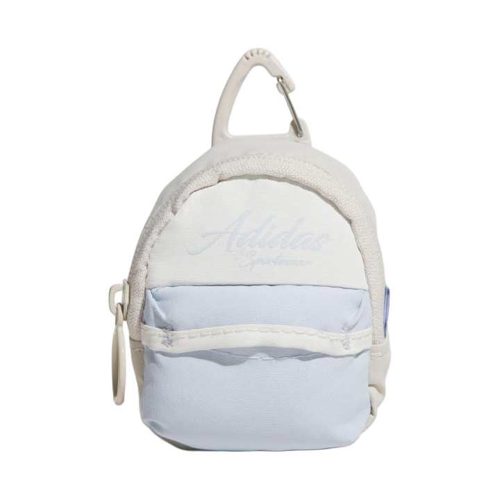 Adidas Adidas Sportswear Polyester Coin Purse Small Unisex Ecru & Blue
