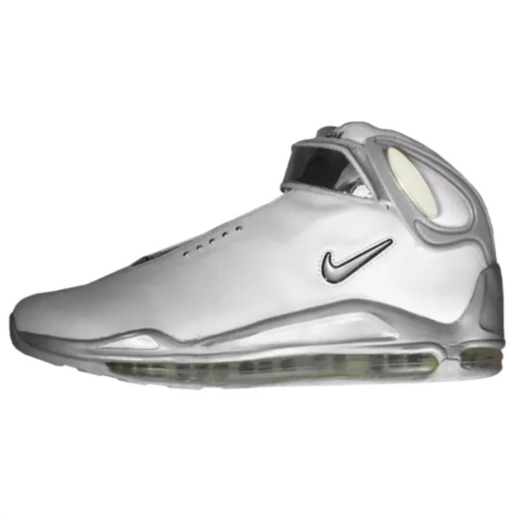 Nike Nike Mid top Basketball Shoes Men's Silver