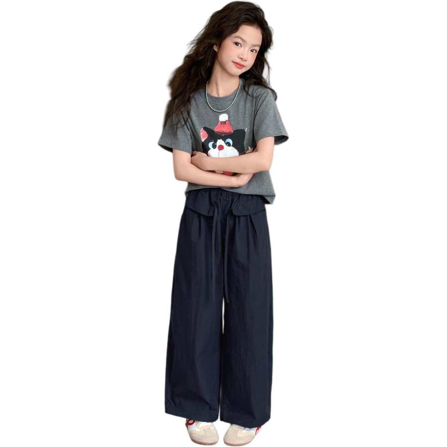 PLANDOO PLANDOO Kids T Shirts Crew Neck Thin