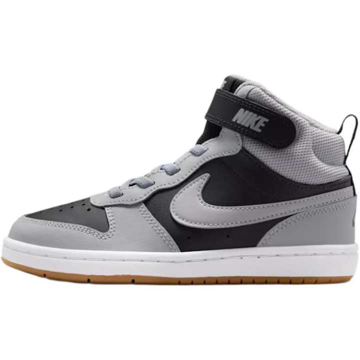 Nike Nike Court Borough 2 Kids' Skateboarding Shoes Black Gray Kids'