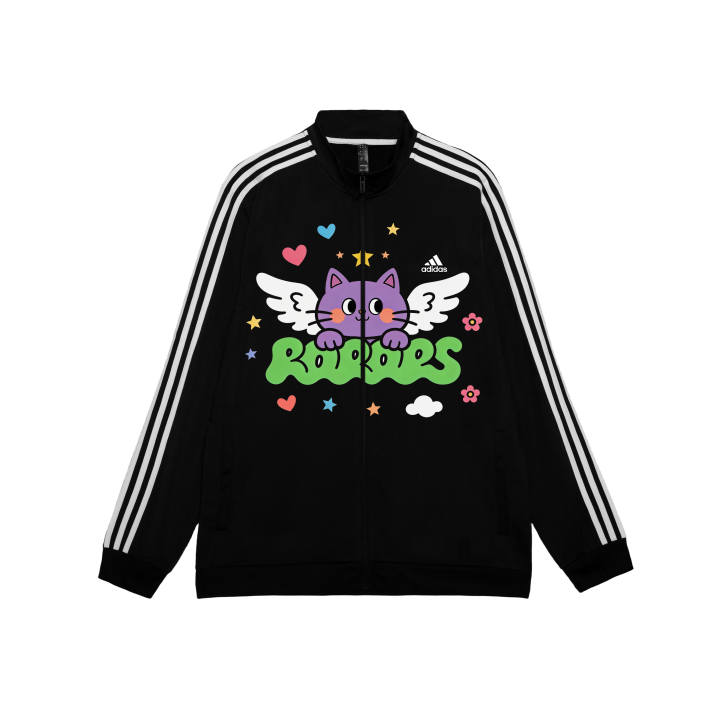Adidas Adidas ESSENTIALS Jackets Men's Black Stand Collar Moderate Pilot