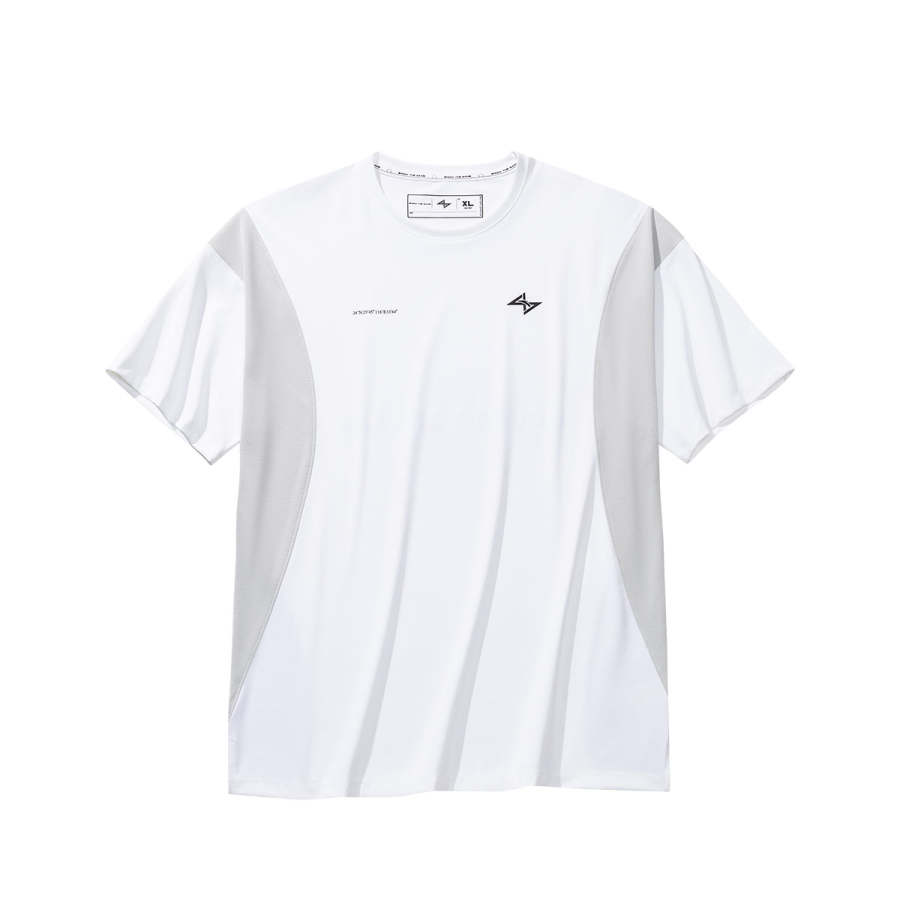 Anta Short Sleeved Knitwear Men's Pure White