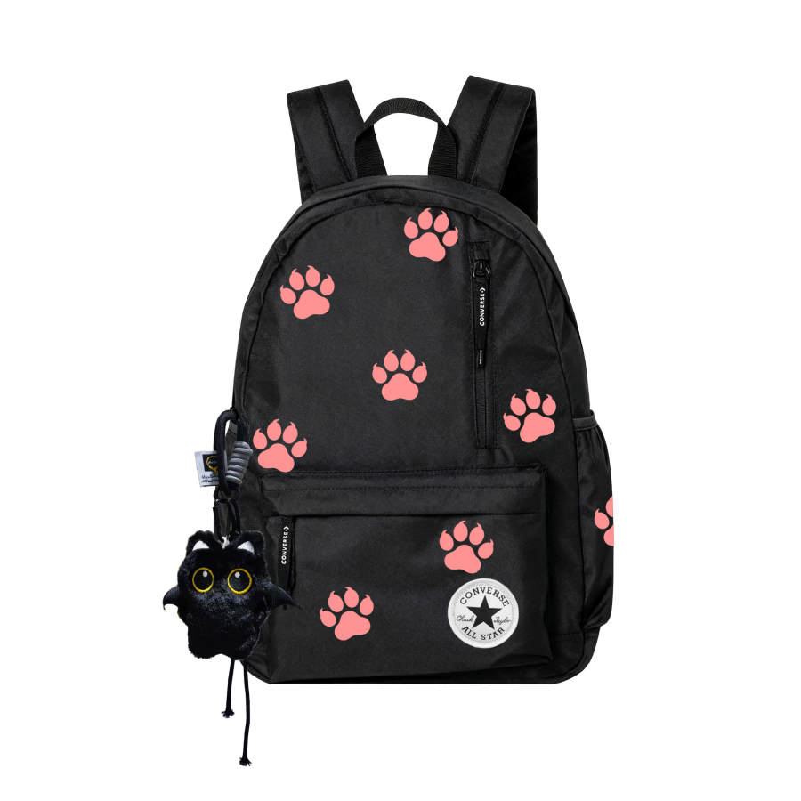 Converse Converse Polyester Backpack Unisex Black White