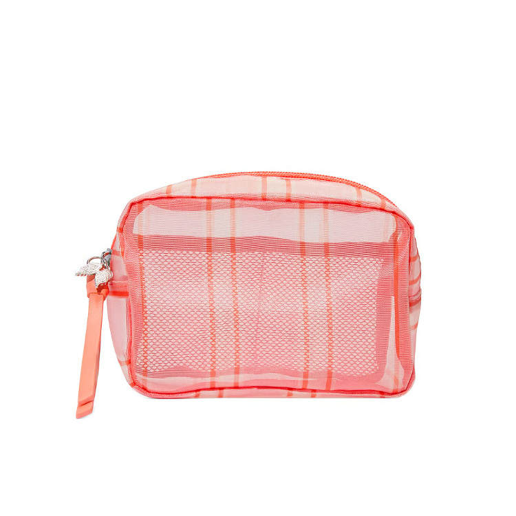 Victoria's Secret Structured Mesh Makeup Bags Portable