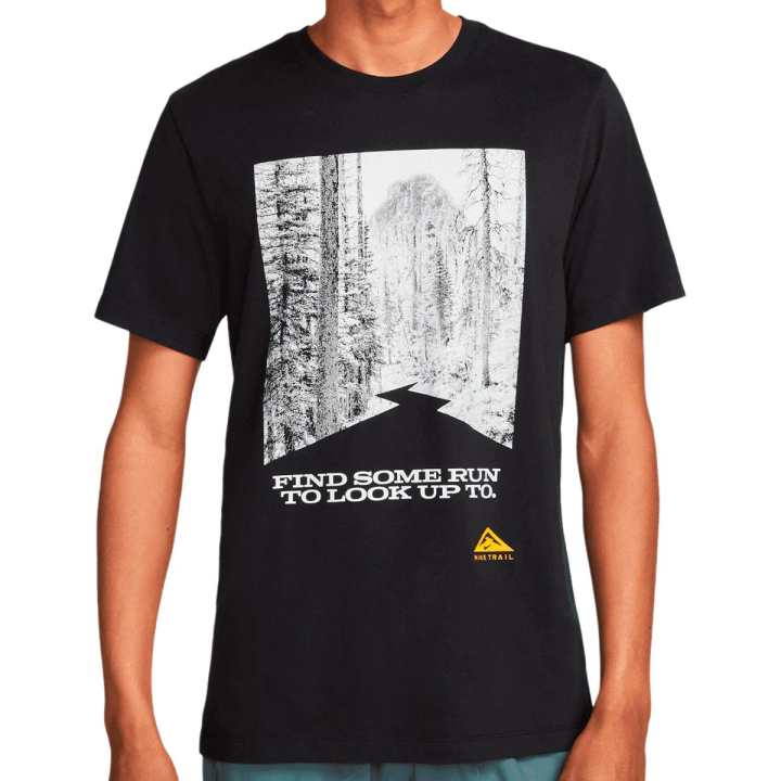 Nike Nike Dri Fit T Shirts Men's Black Crew Neck