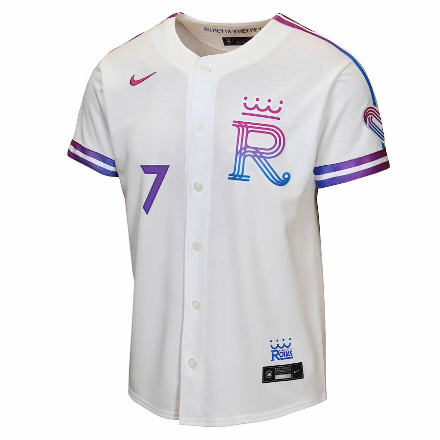 Nike Nike X MLB Kids' Sports Tops Crew Neck Moderate