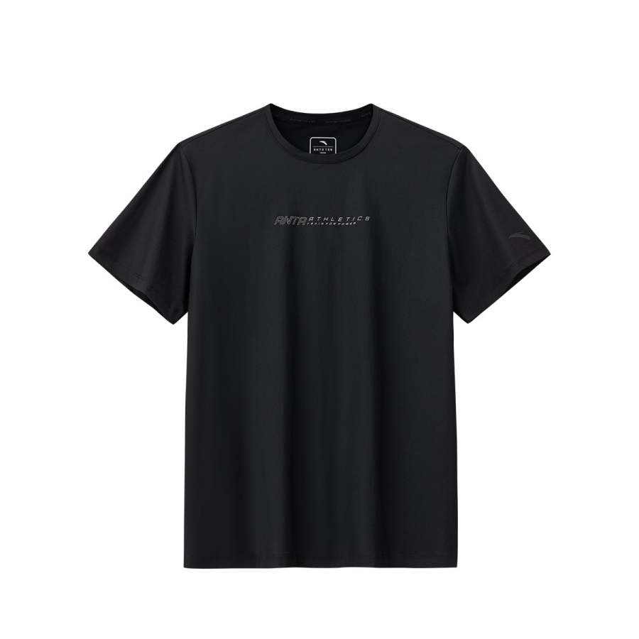 ANTA Anta Comfortable T Shirt Men's Basic Black