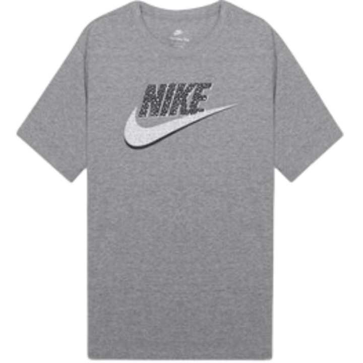 Nike Nike T Shirts Men's Gray Crew Neck