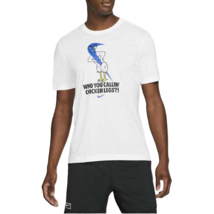 Nike Nike Dri Fit T Shirts Men's White Crew Neck