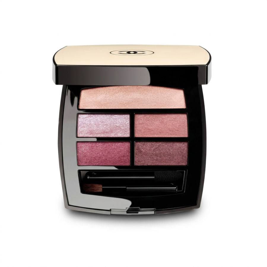 CHANEL Beige Fashion 2024 Early Spring Snowflake Limited Edition Five Color Eye Shadow Easy to Blend Eye Enhancing
