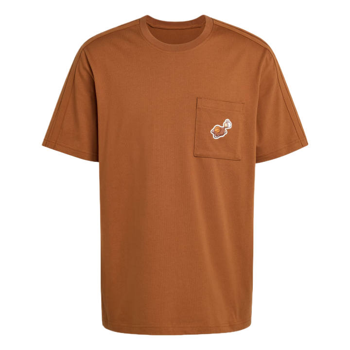 Adidas Adidas T Shirts Men's Dark Bronze Crew Neck