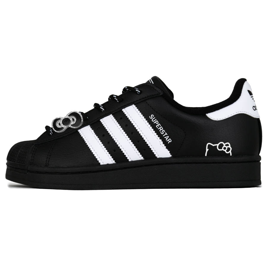 Adidas Originals Superstar 2 Shell Head, Cool Cat Low top Skateboard Shoes Unisex Black White