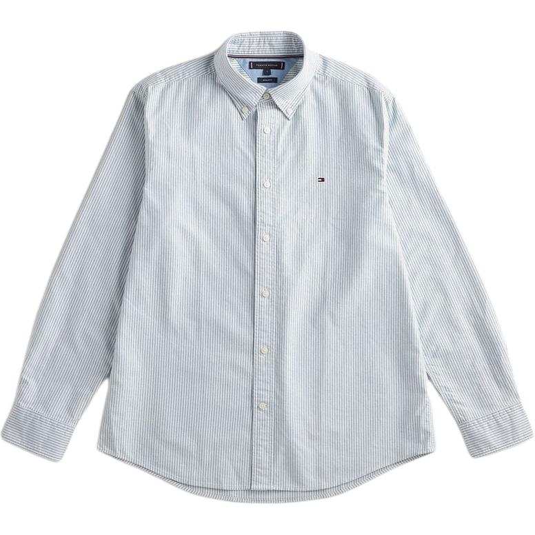 Tommy Hilfiger Shirts Men's Light Green Lapel Moderate Other
