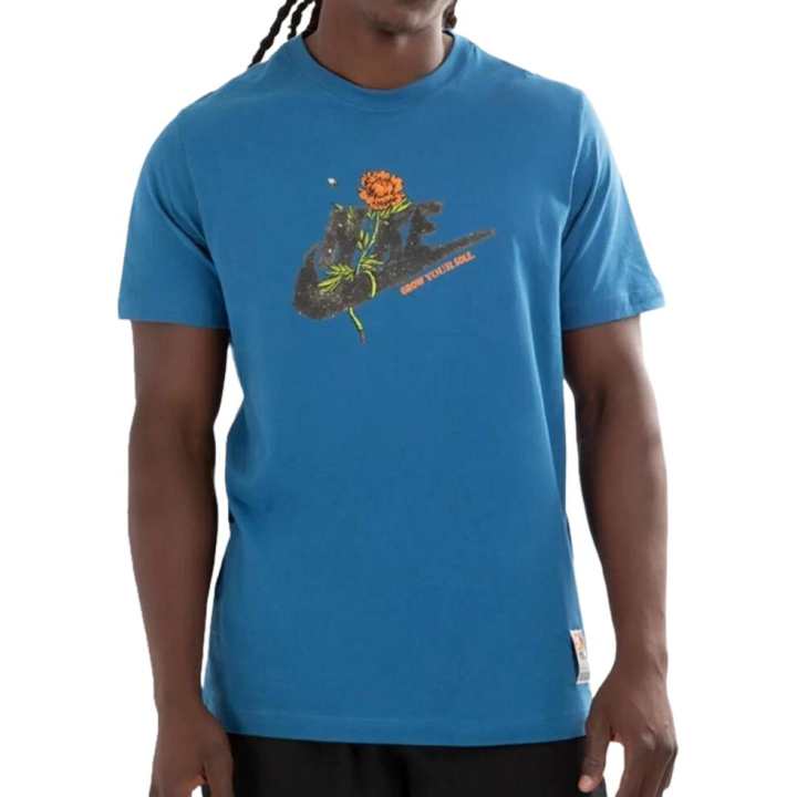 Nike Nike Sportswear T Shirts Men's Blue Crew Neck