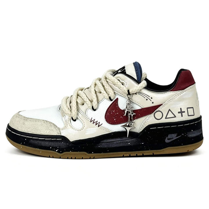 Nike Nike Full Force Slip Resistant Abrasion Resistant Low top Skateboard Shoes Men's