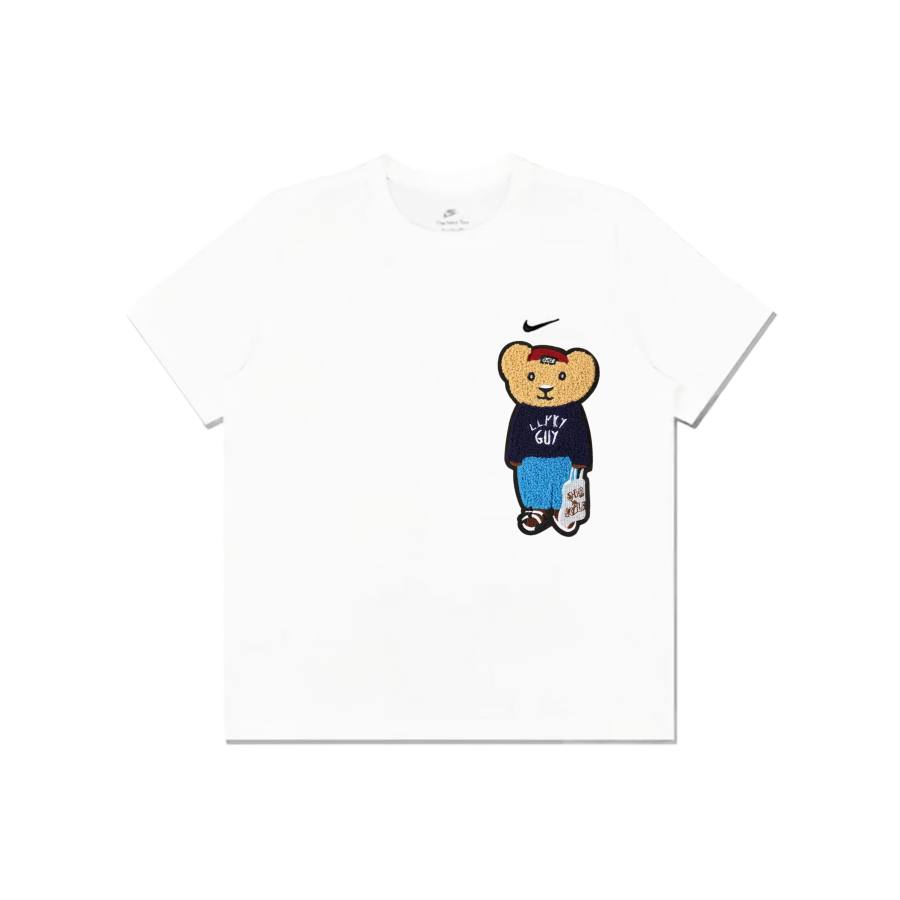 Nike Nike Sportswear T Shirts Unisex White Crew Neck Moderate Straight Fit