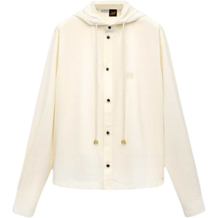 LOEWE LOEWE Shirts Men's Ivory White Moderate