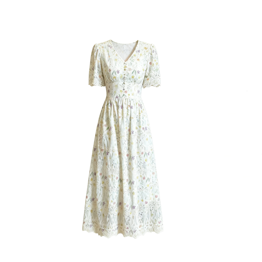 CPAURA Short Sleeved Dress Women's