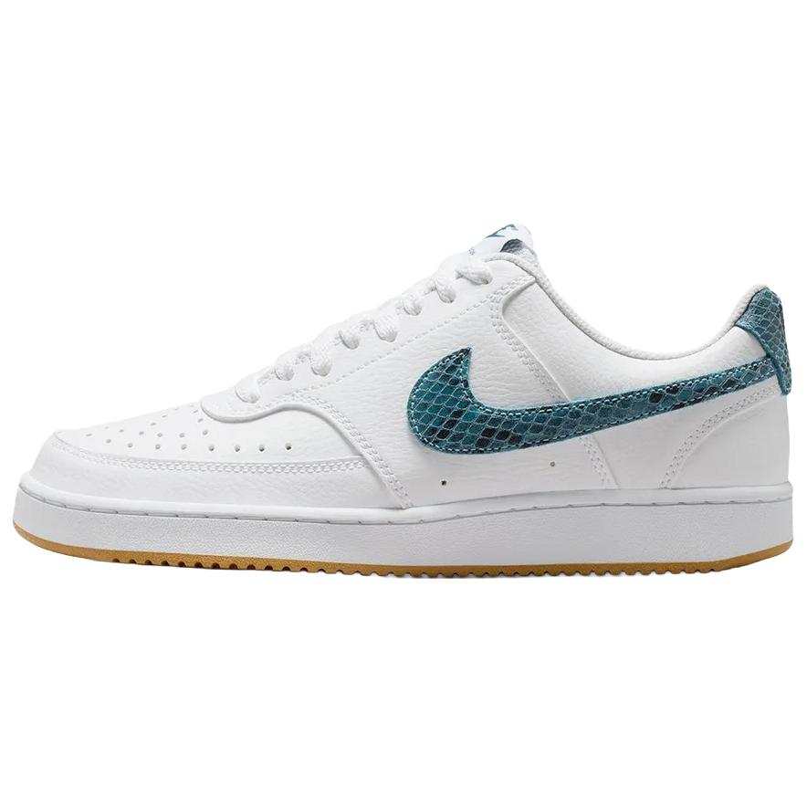 Nike Nike Court Vision Low top Skateboard Shoes Women's White Blue