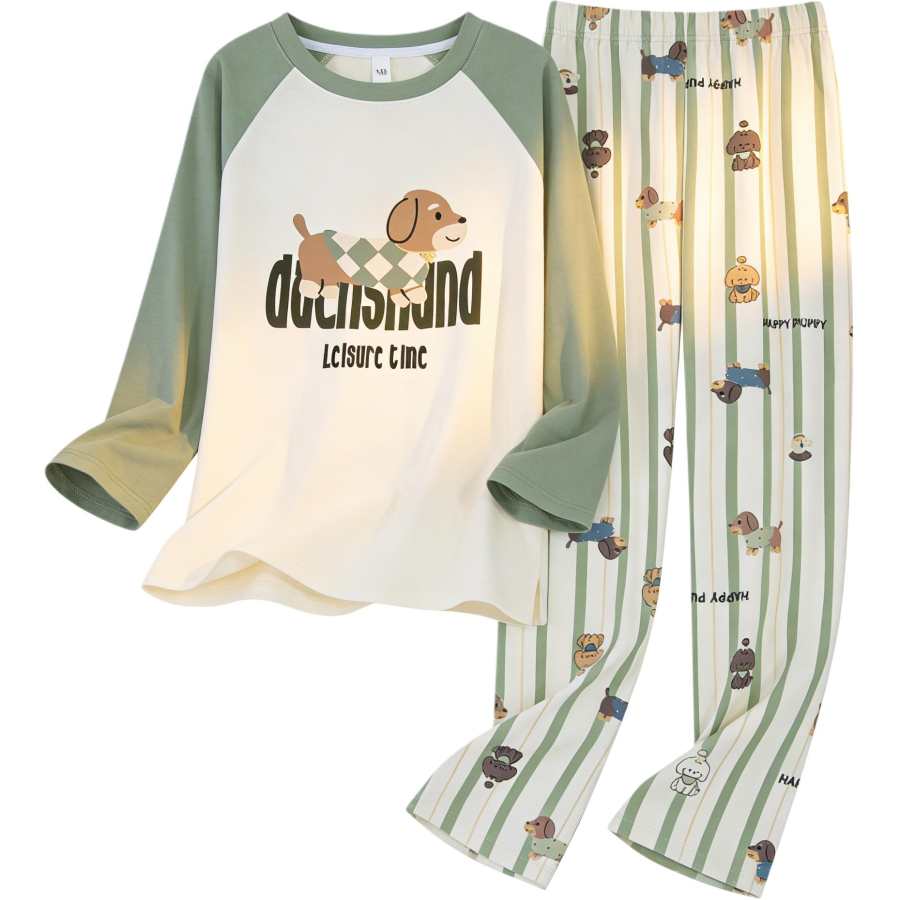 Hodo Kids Loungewear Sets Crew Neck Thin