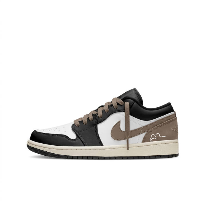 Jordan Jordan Air Jordan 1 Brown Bear Synthetic Leather Cushioning Abrasion Resistant Support Children's Basketball Shoes