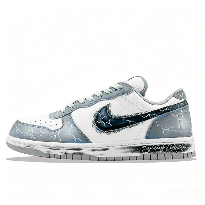 Nike Nike Big Thunder Boundary Break Slip Resistant Cushioning Abrasion Resistant Breathable Low top Skateboard Shoes Men's