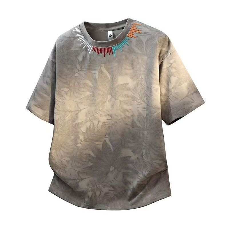 Lnga Landgre T Shirts Men's Crew Neck Moderate Straight Fit
