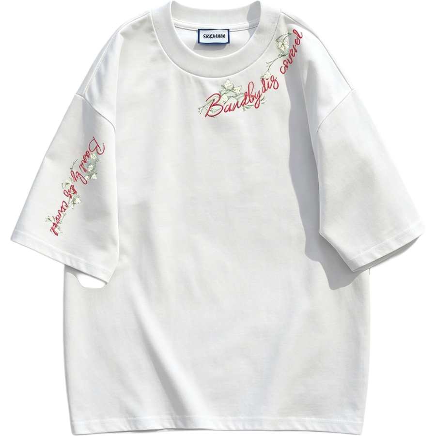 Lnga Landgre T Shirts Men's Crew Neck Moderate Straight Fit