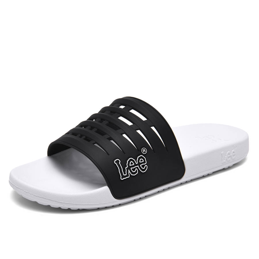 Lee Lee Slide Slippers Men's Black/Black White