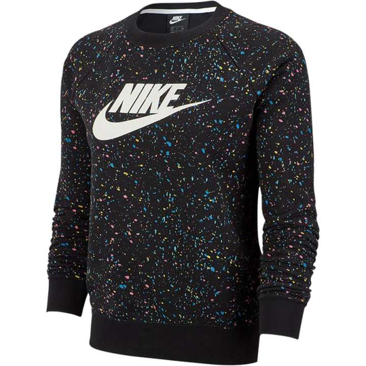 Nike Nike Sweatshirts Women's Black Crew Neck Moderate