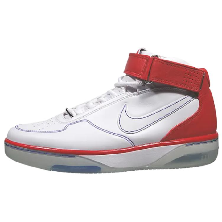 Nike Nike AIR FORCE 25 Basketball Shoes Men's White Red