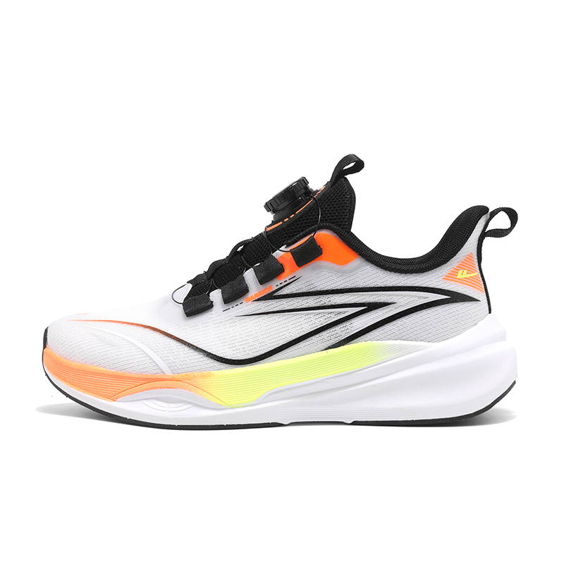 WARRIOR WARRIOR Running Shoes Men's Low Top White Black Orange