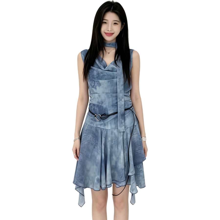 VENICEW Sleeveless Dress Women's