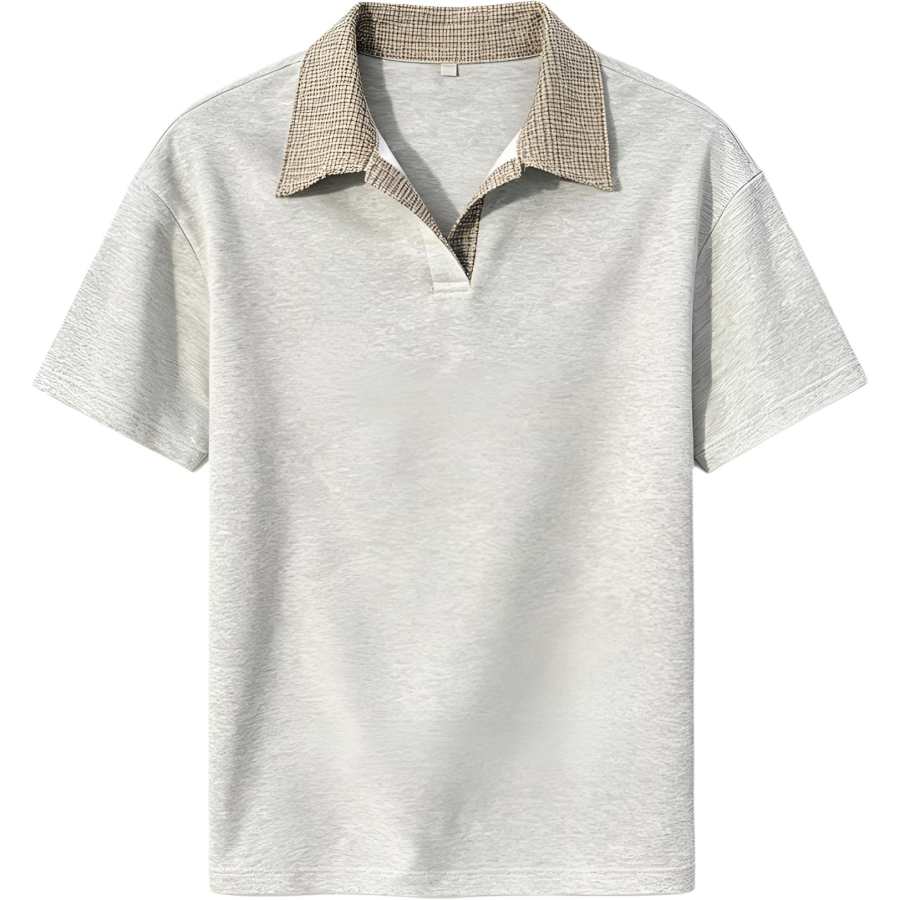 Lnga Landgre Polo Shirts Men's Polo Collar Moderate Straight Fit