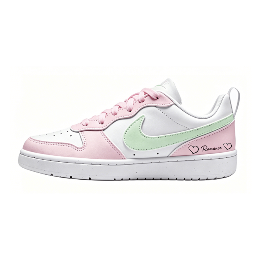 Nike Nike Court Borough Slip Resistant, Abrasion Resistant, Lightweight, Breathable Low top Skateboard Shoes Women's