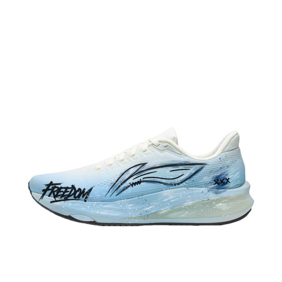 Li-Ning Li Ning Red Hare 9 Cushioning Slip Resistant Abrasion Resistant Lightweight Low top Running Shoes Unisex