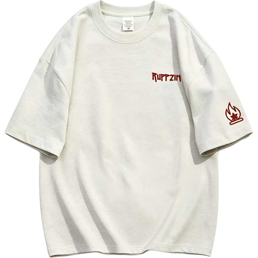 Lnga Landgre T Shirts Unisex Crew Neck Moderate Straight Fit