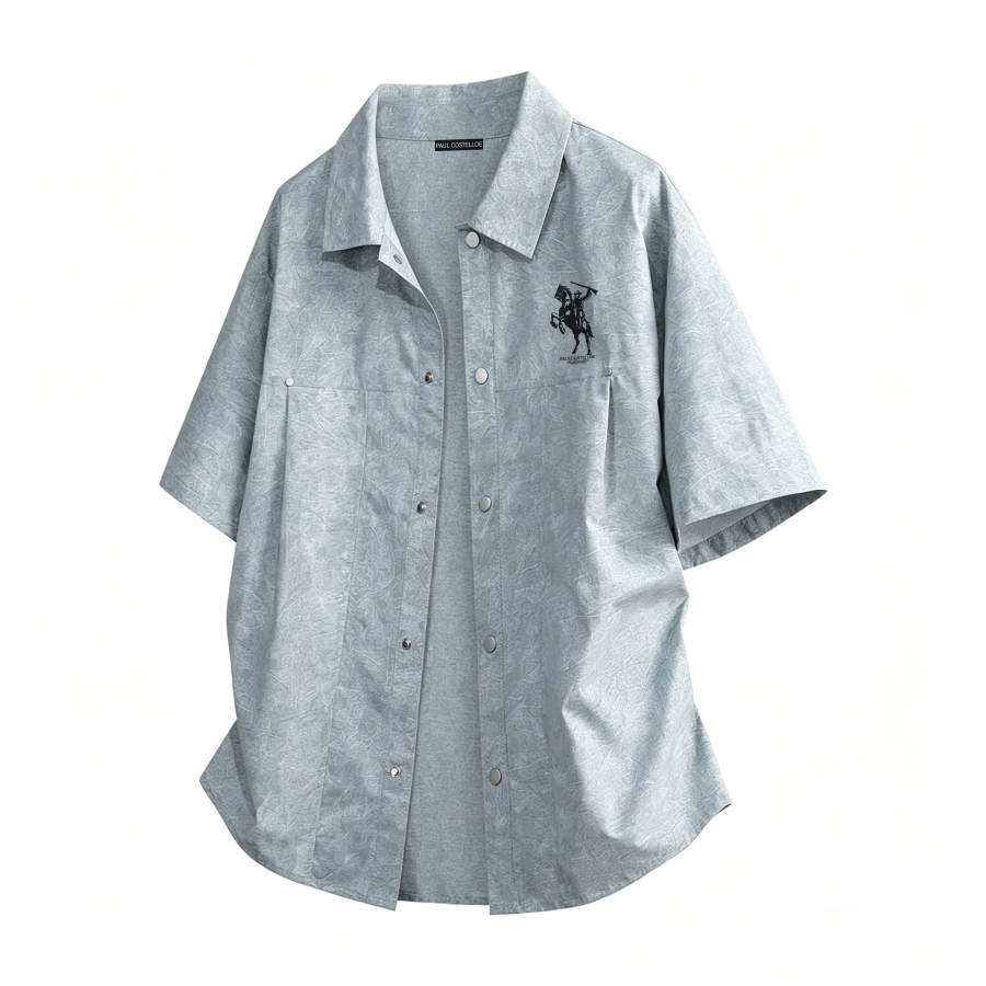 PAUL COSTELLOE Shirts Unisex Lapel Moderate
