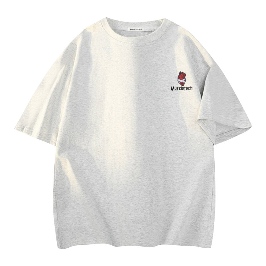 MUSCLETECH MUSCLETECH T Shirts Unisex Crew Neck Thin Heavyweight