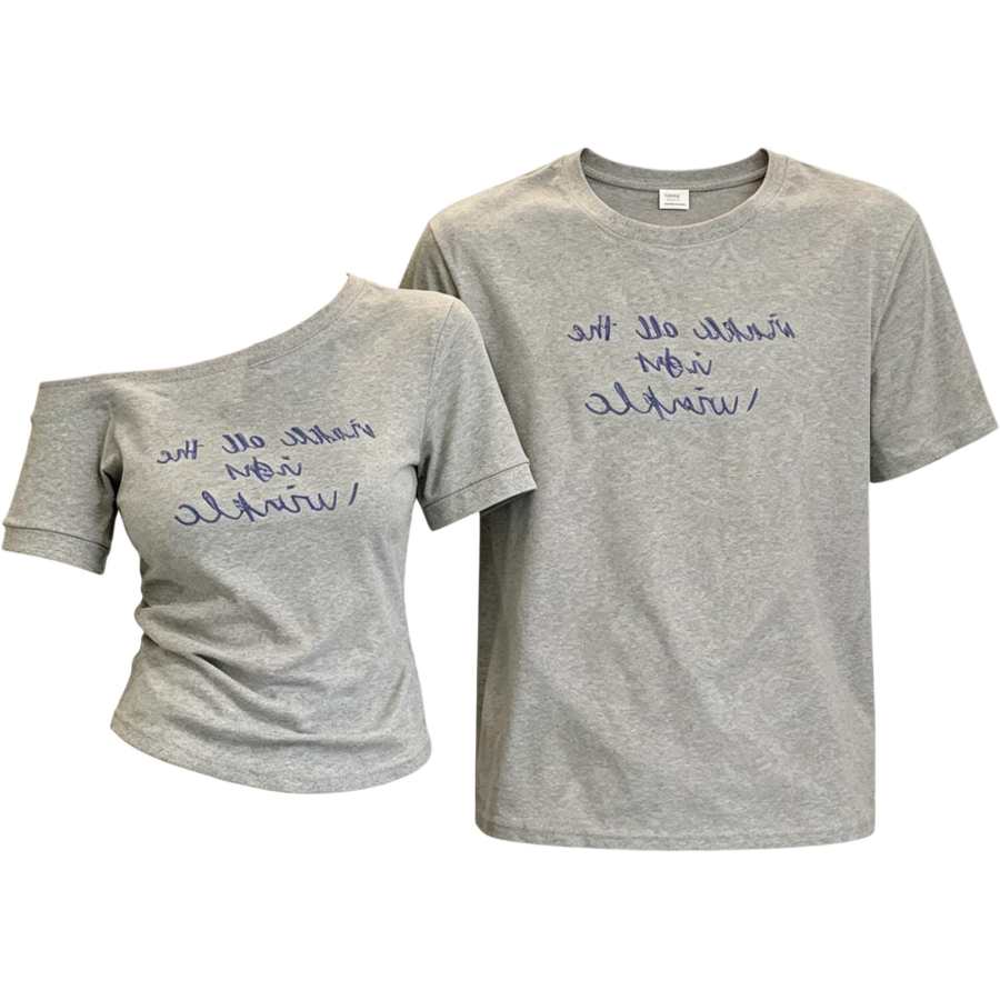 Lnga Landgre Couple Sets Unisex Crew Neck Thin
