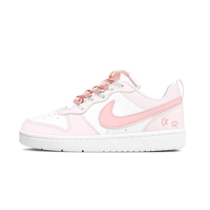 Nike Nike Low top Kids' Skateboarding Shoes Pink White
