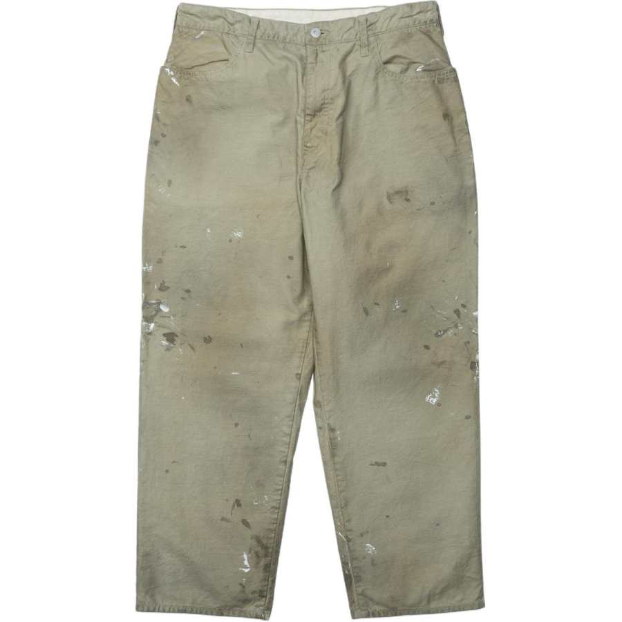MADNESS Casual Pants Unisex Green Moderate Wide Leg Pants